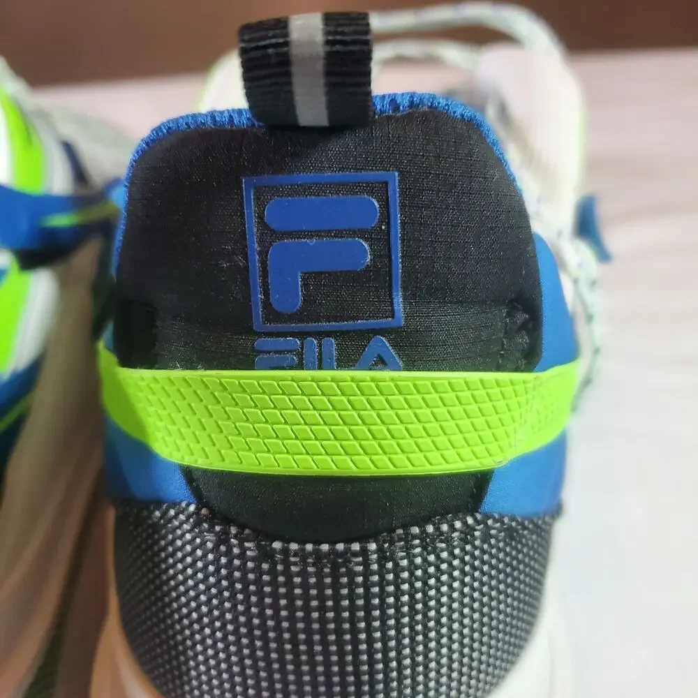 FILA Sandenal Mens Size 15 Athletic Lifestyle Sneakers Shoes White Blue Green